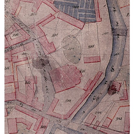 Ištrauka iš 1845 - 1859 Vilniaus plano