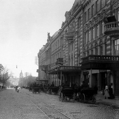 Gedimino pr. 22 Vilniuje - Le Grand Théâtre, “Bristolio” viešbutis  