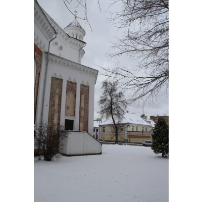 Į gyvenamąjį namą rekonstruota Skaisciausiosios Dievo Motinos cerkvės varpinė