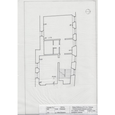 Butas Didžioji g.25 -1,1a