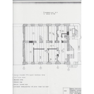 Tilto g. 8 / Ž. Liauksmino g. 3, Vilniuje pastatas, architektūros tyrimai