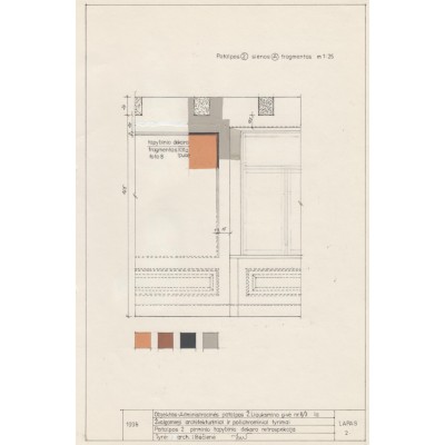 Tilto g. 8 / Ž. Liauksmino g. 3, Vilniuje pastatas, polichromijos tyrimai